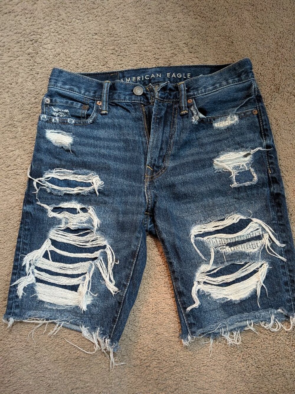 American Eagle Womens Next Level Flex Denim Shorts - Size 26